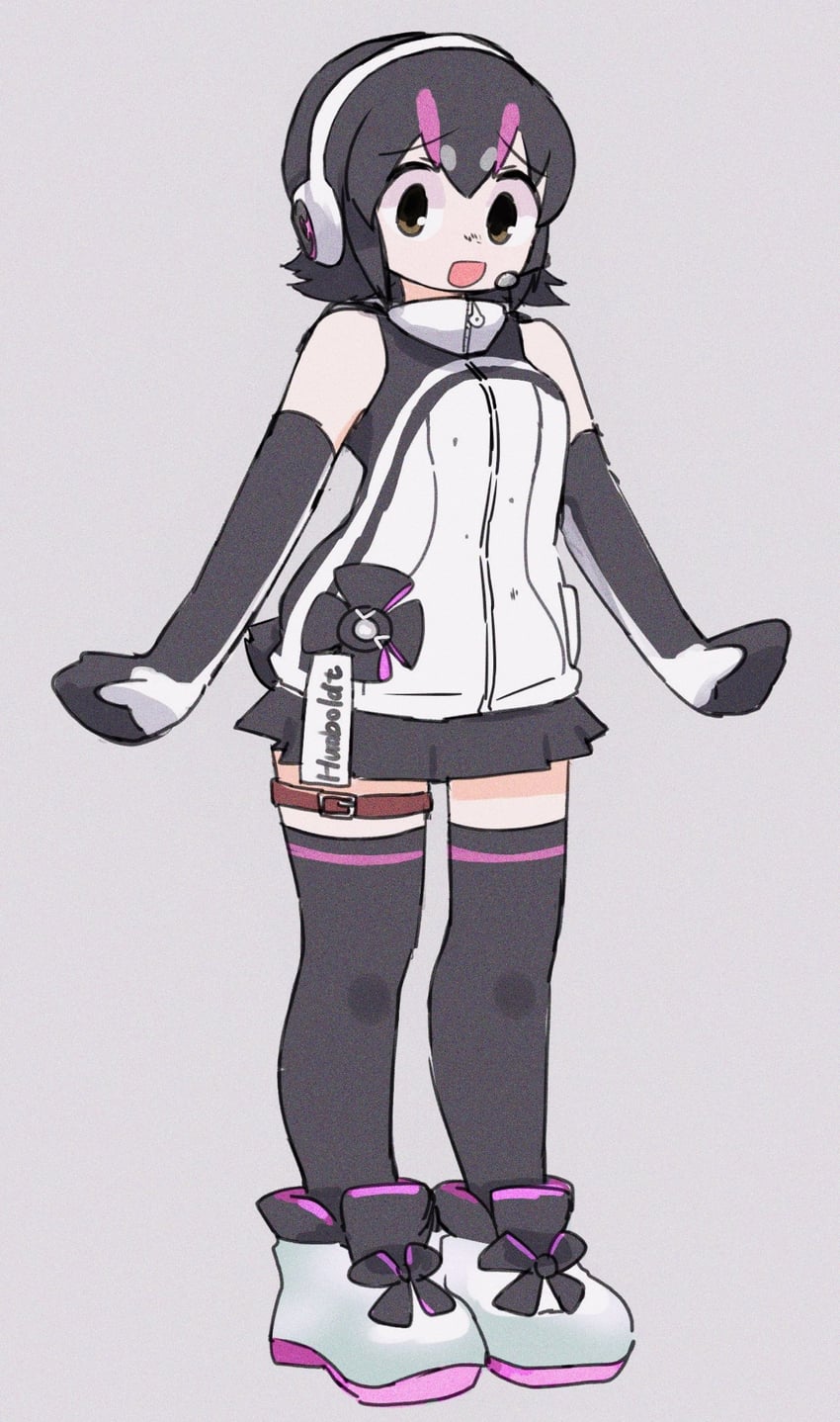humboldt penguin (kemono friends and 1 more) drawn by naka_(buttergirl_02)