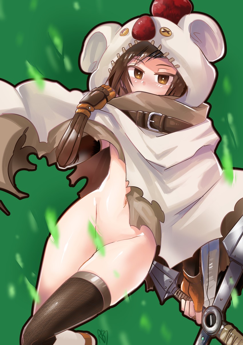 yuffie kisaragi (final fantasy and 2 more) drawn by robojanai
