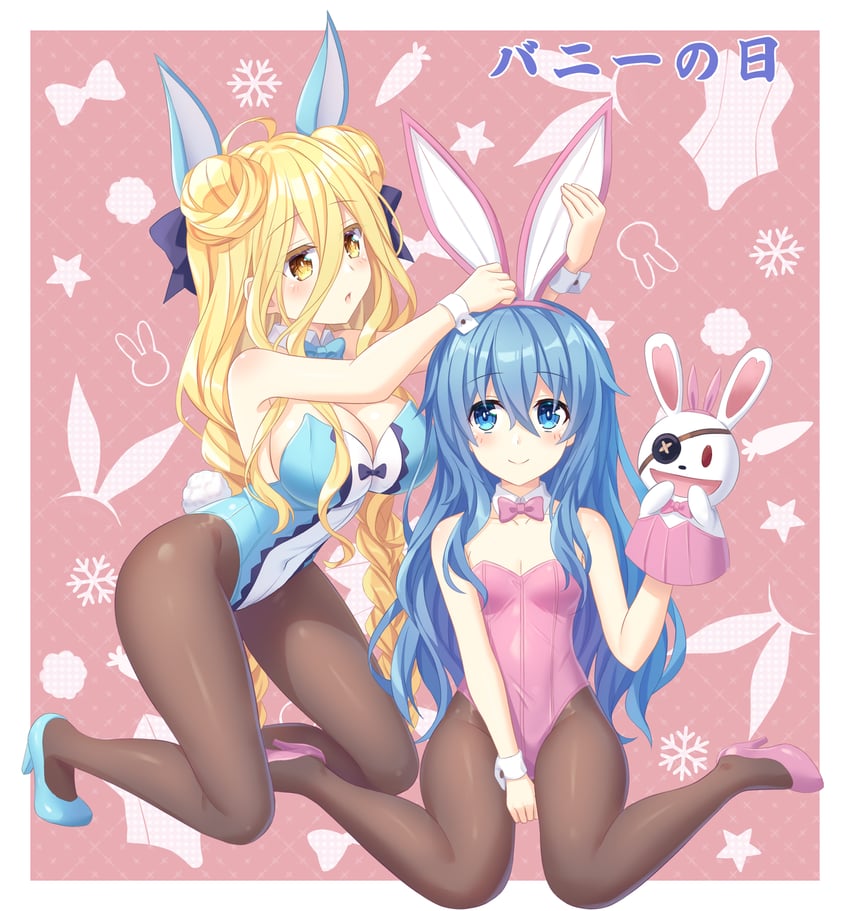 himekawa yoshino, yoshinon, and hoshimiya mukuro (date a live) drawn by tsubasaki