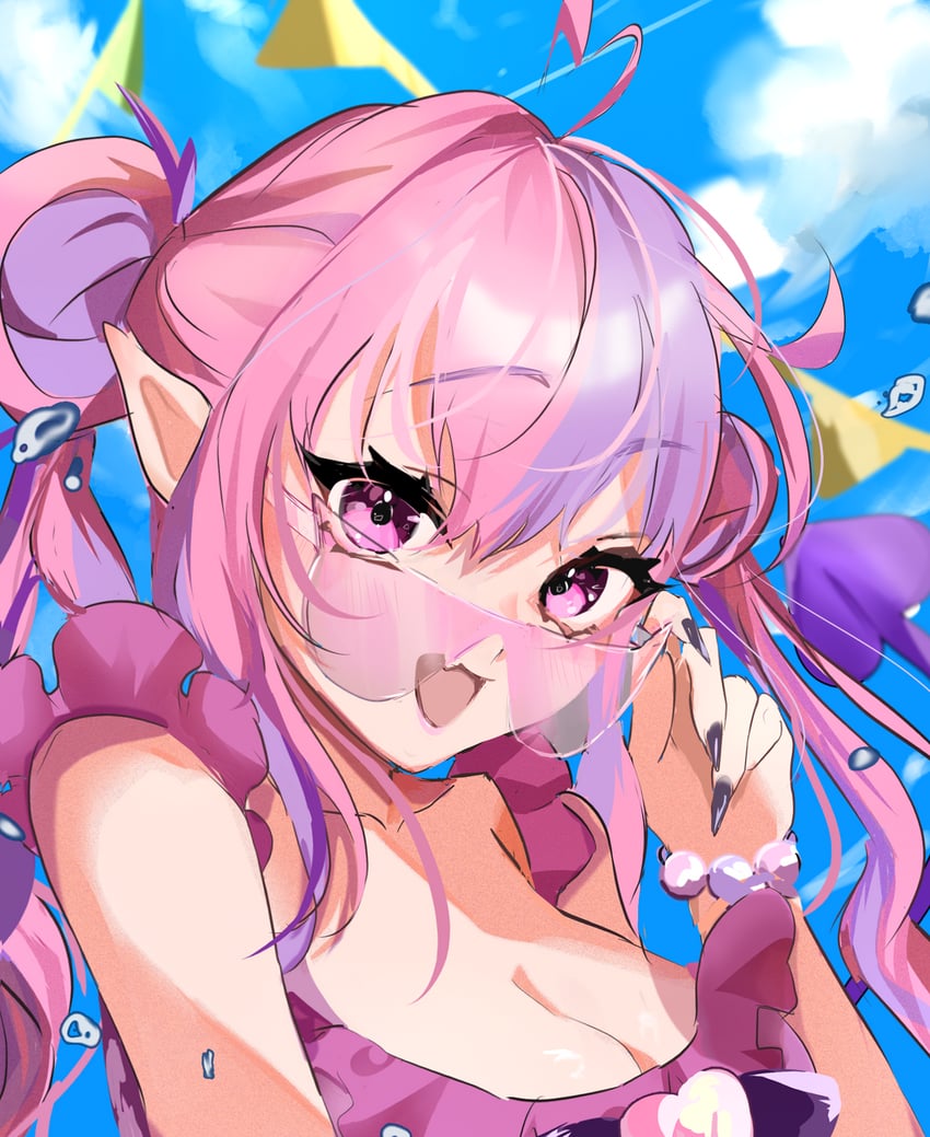 ironmouse (vshojo) drawn by chimanakoneko