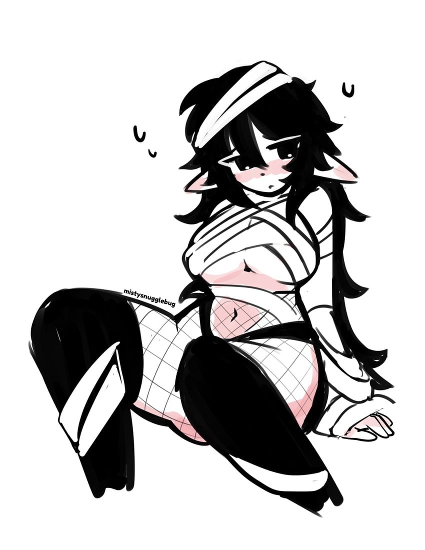 sleepy (original) drawn by mistysnugglebug