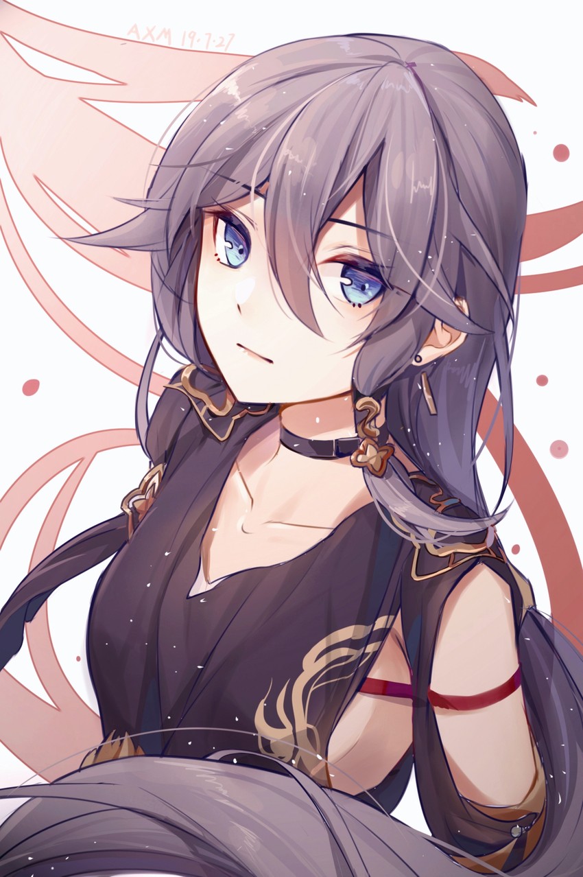 fu hua (honkai and 1 more) drawn by ai_xiao_meng