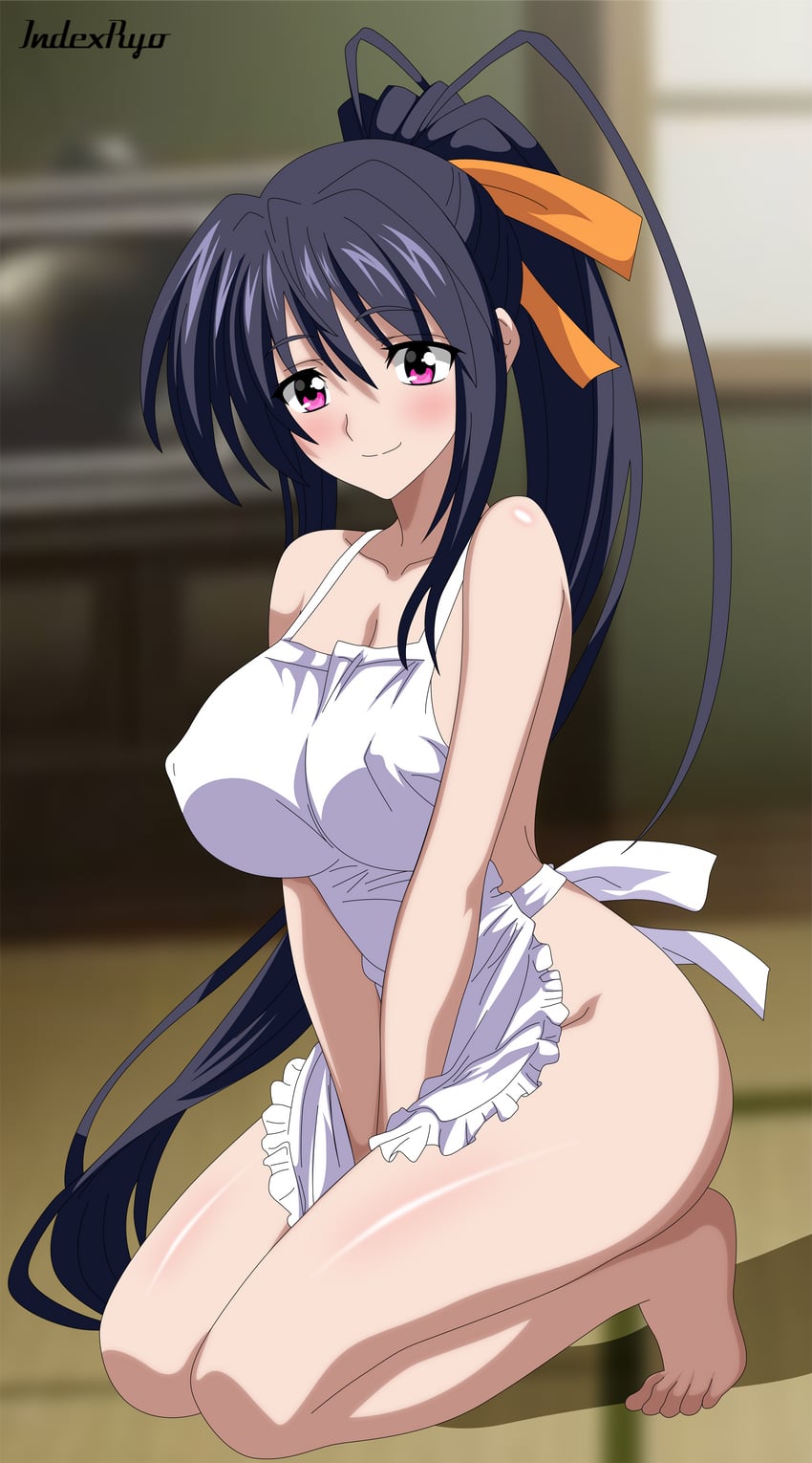 himejima akeno (high school dxd) drawn by indexxryo