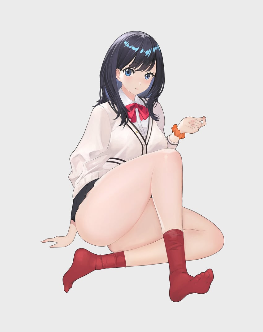takarada rikka (gridman universe and 1 more) drawn by bobobong