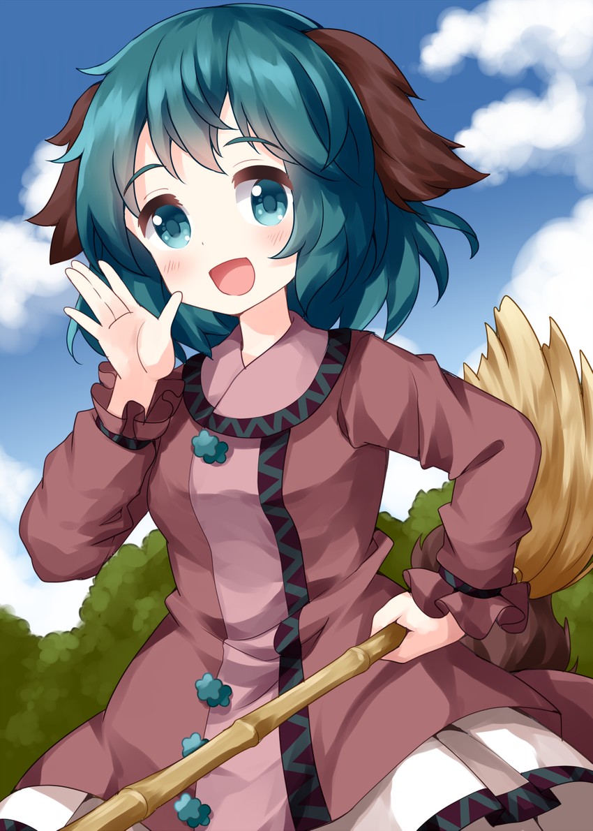 kasodani kyouko (touhou) drawn by ruu_(tksymkw)