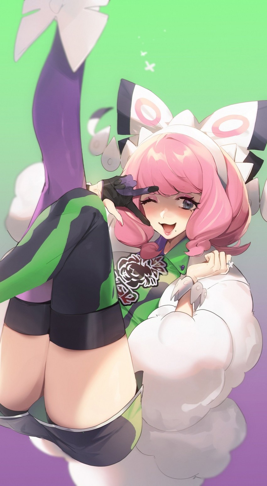 klara (pokemon and 1 more) drawn by no-kan