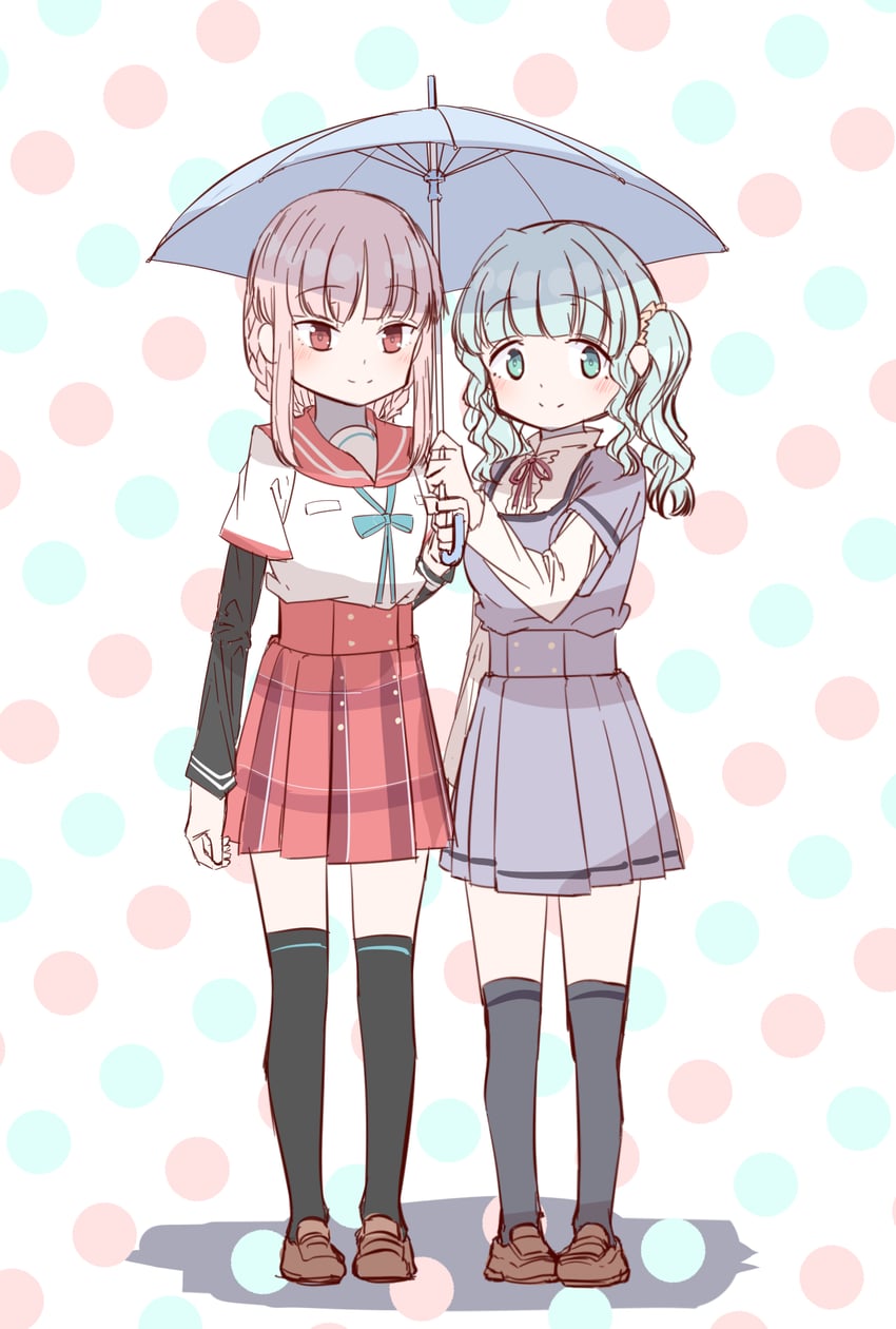 tamaki iroha and futaba sana (mahou shoujo madoka magica and 1 more) drawn by sakaemdg