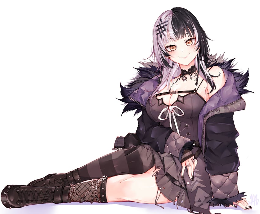 shiori novella (hololive and 1 more) drawn by ma_draws