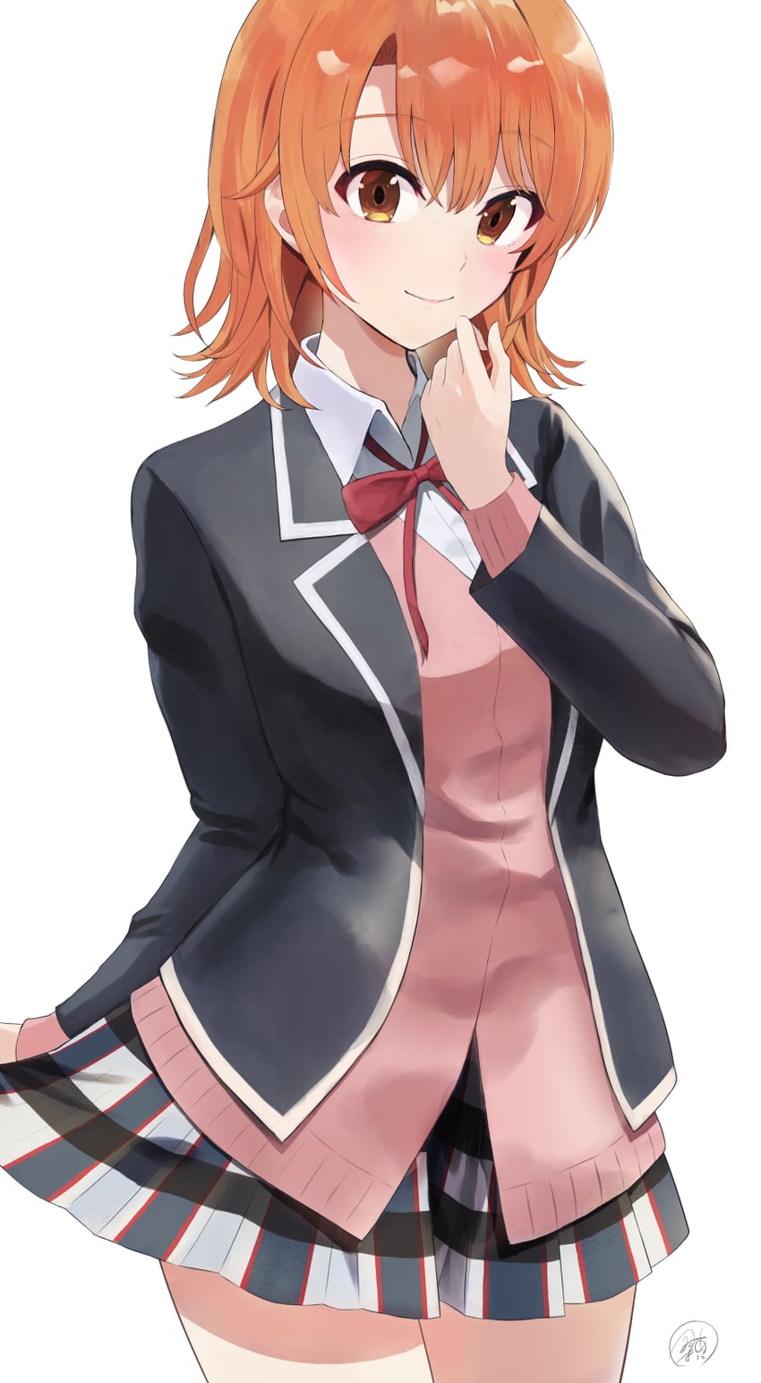 isshiki iroha (yahari ore no seishun lovecome wa machigatteiru.) drawn by kashiiyou