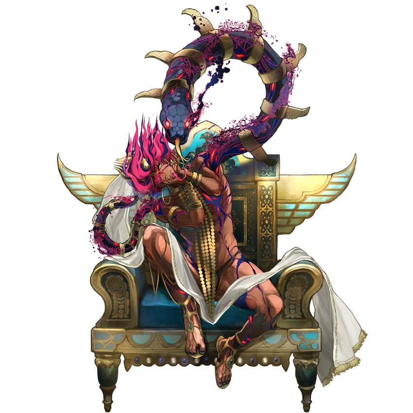 zahhak (fate and 1 more) drawn by shimadoriru