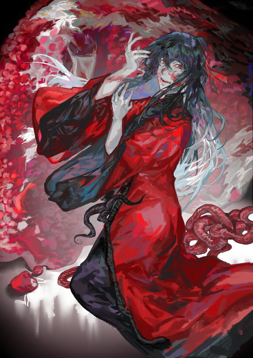 li huowang and li sui (dao gui yi xian) drawn by maladajiangchaokaisailu