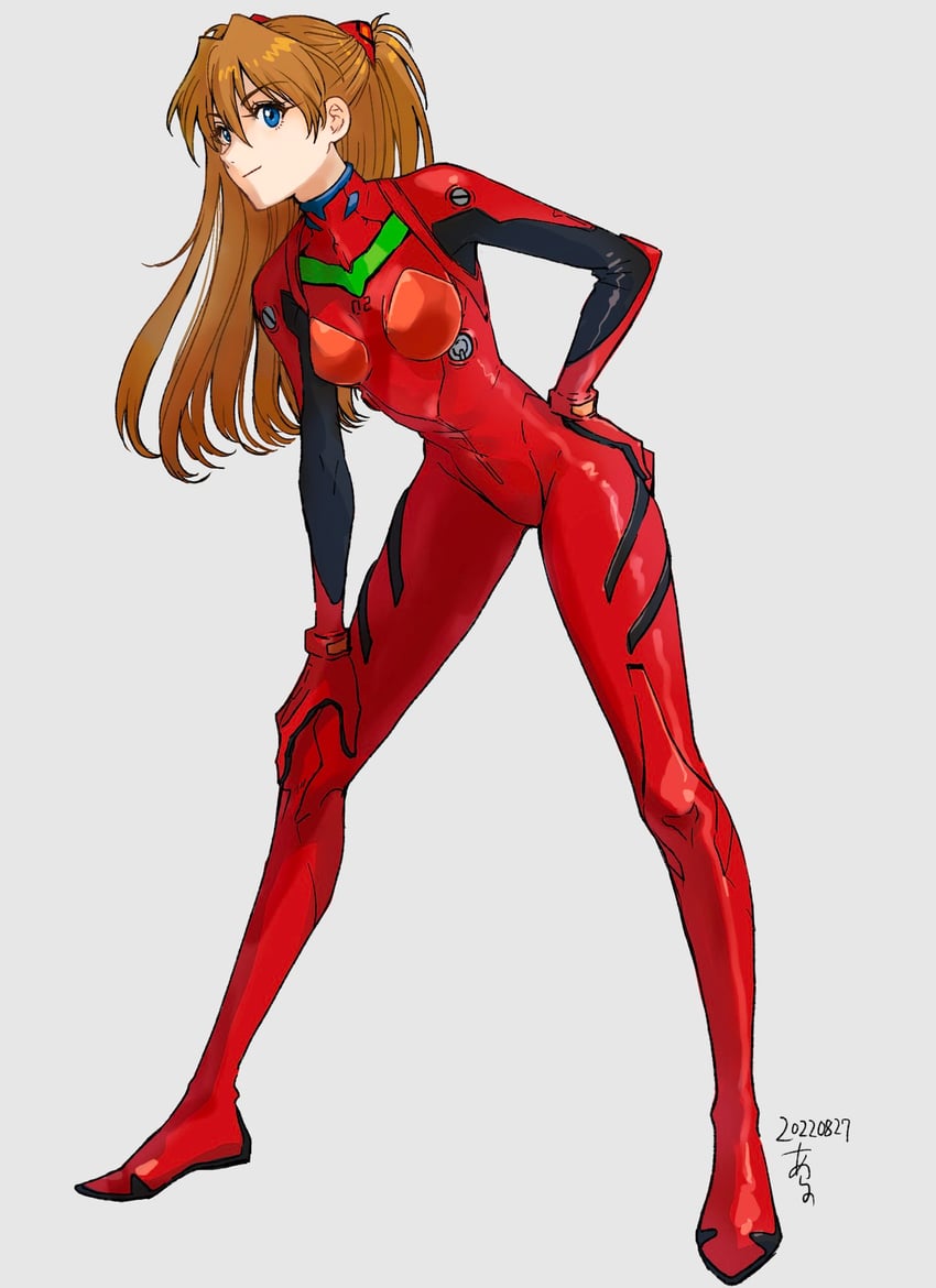 souryuu asuka langley (neon genesis evangelion) drawn by arano_nknk