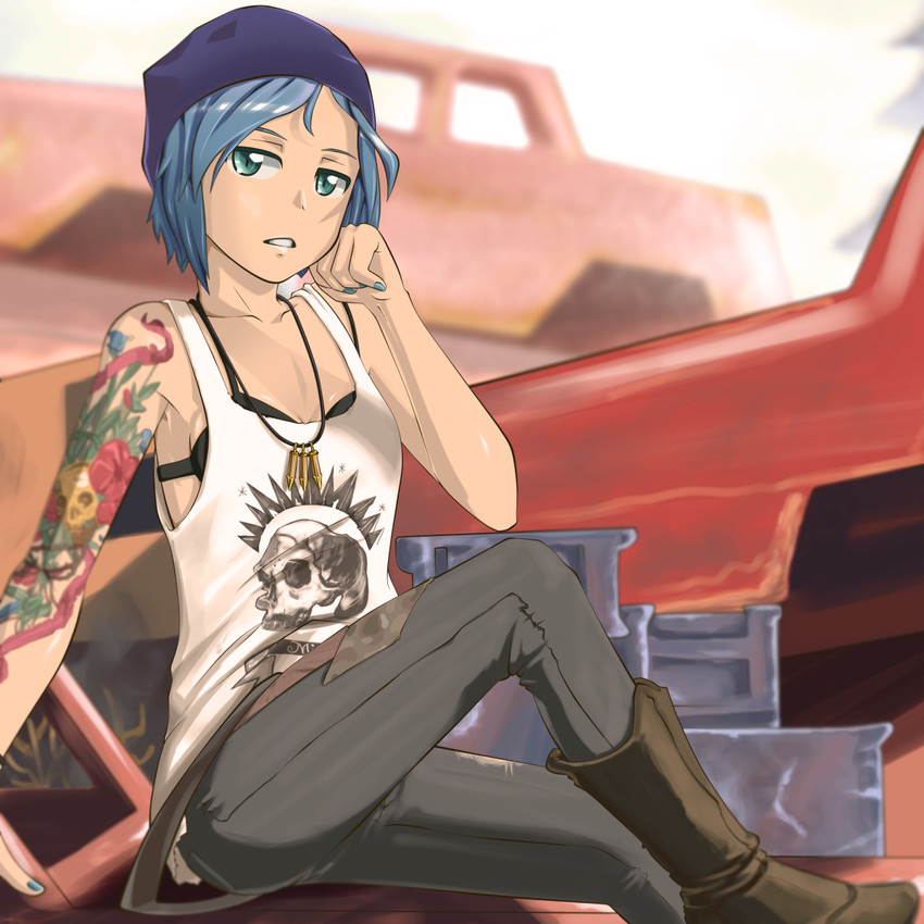 chloe price (life is strange and 1 more) drawn by solmoniq