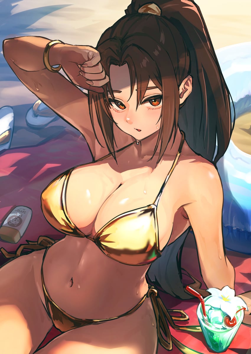 shiranui mai (the king of fighters and 1 more) drawn by ap_cammy