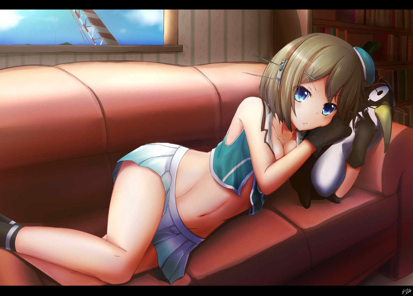 maya and maya kai ni (kantai collection) drawn by biburu