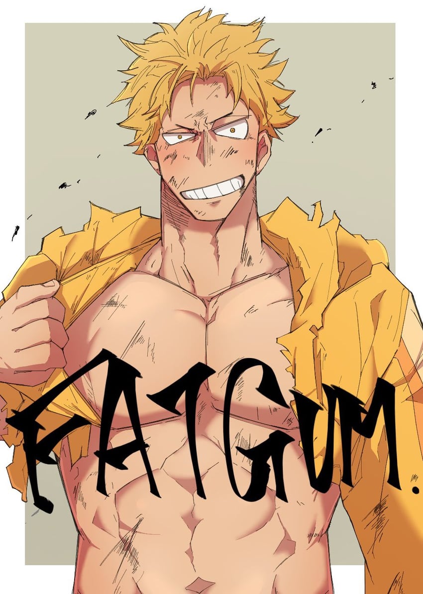 fat gum (boku no hero academia) drawn by yamato_(pixiv29997945)