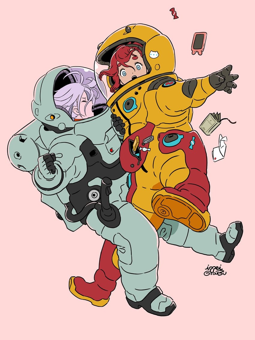 suletta mercury and miorine rembran (gundam and 1 more) drawn by gyoubu_ippei