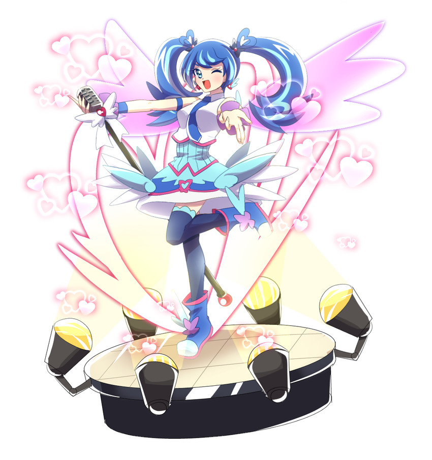 zaizen aoi and blue angel (yu-gi-oh! and 1 more) drawn by akatsu_masato