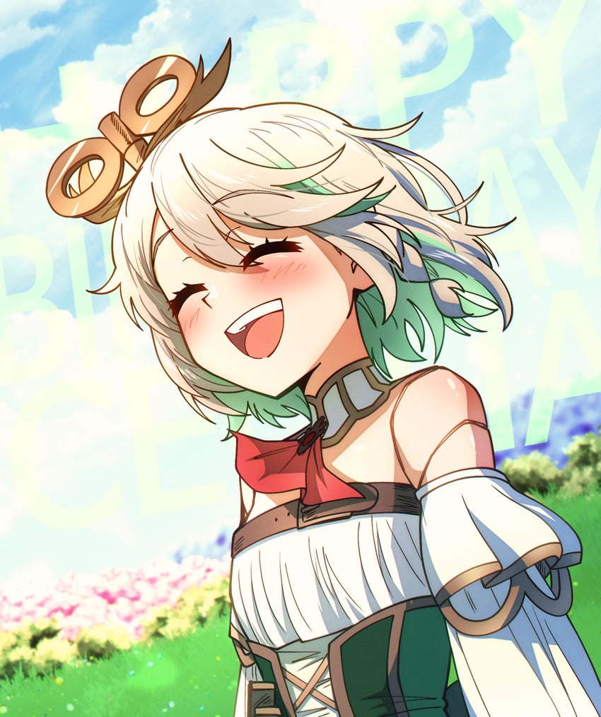 cecilia immergreen (hololive and 1 more) drawn by ddolbang