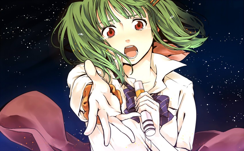 ranka lee (macross and 2 more) drawn by tenni_noboru