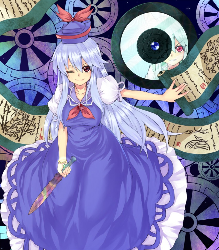 kamishirasawa keine and ex-keine (touhou) drawn by saemon_(tonpura)