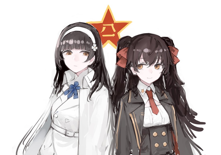 type 95 and type 97 (girls' frontline) drawn by rampart1028