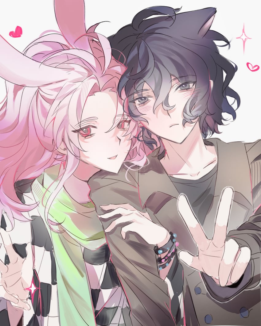 hatsutori hajime and utsugi noriyuki (saibou shinkyoku) drawn by 1705_du