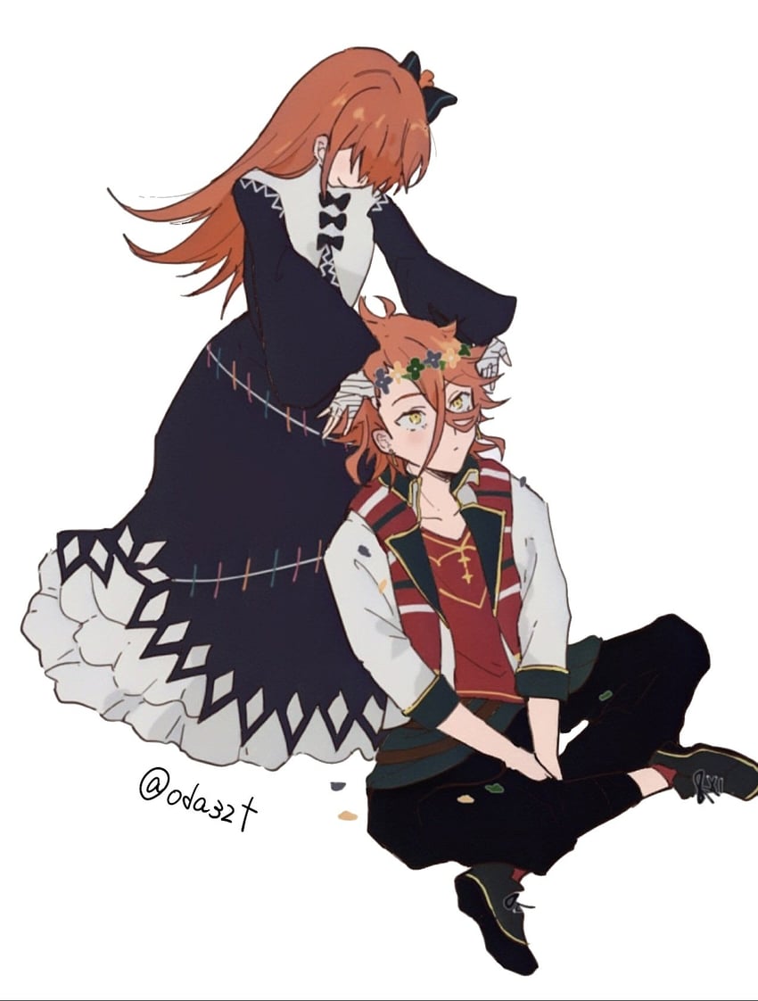 panette and pandreo (fire emblem and 1 more) drawn by oda32t