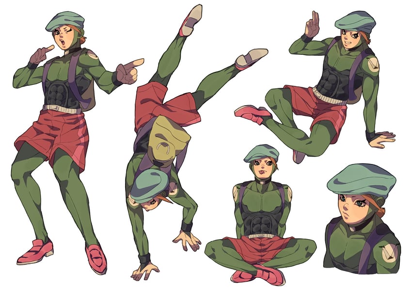 usagi aloha'oe (jojo no kimyou na bouken and 1 more) drawn by siniy