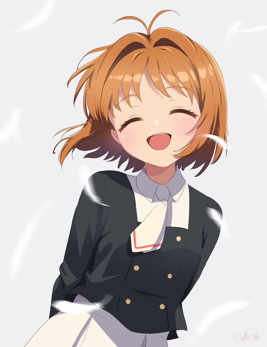 kinomoto sakura (cardcaptor sakura and 1 more) drawn by kafka963
