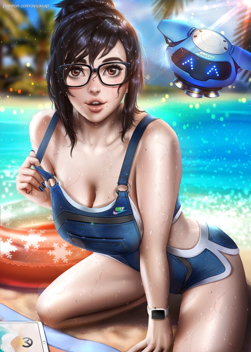 mei (overwatch and 1 more) drawn by ayya_sap