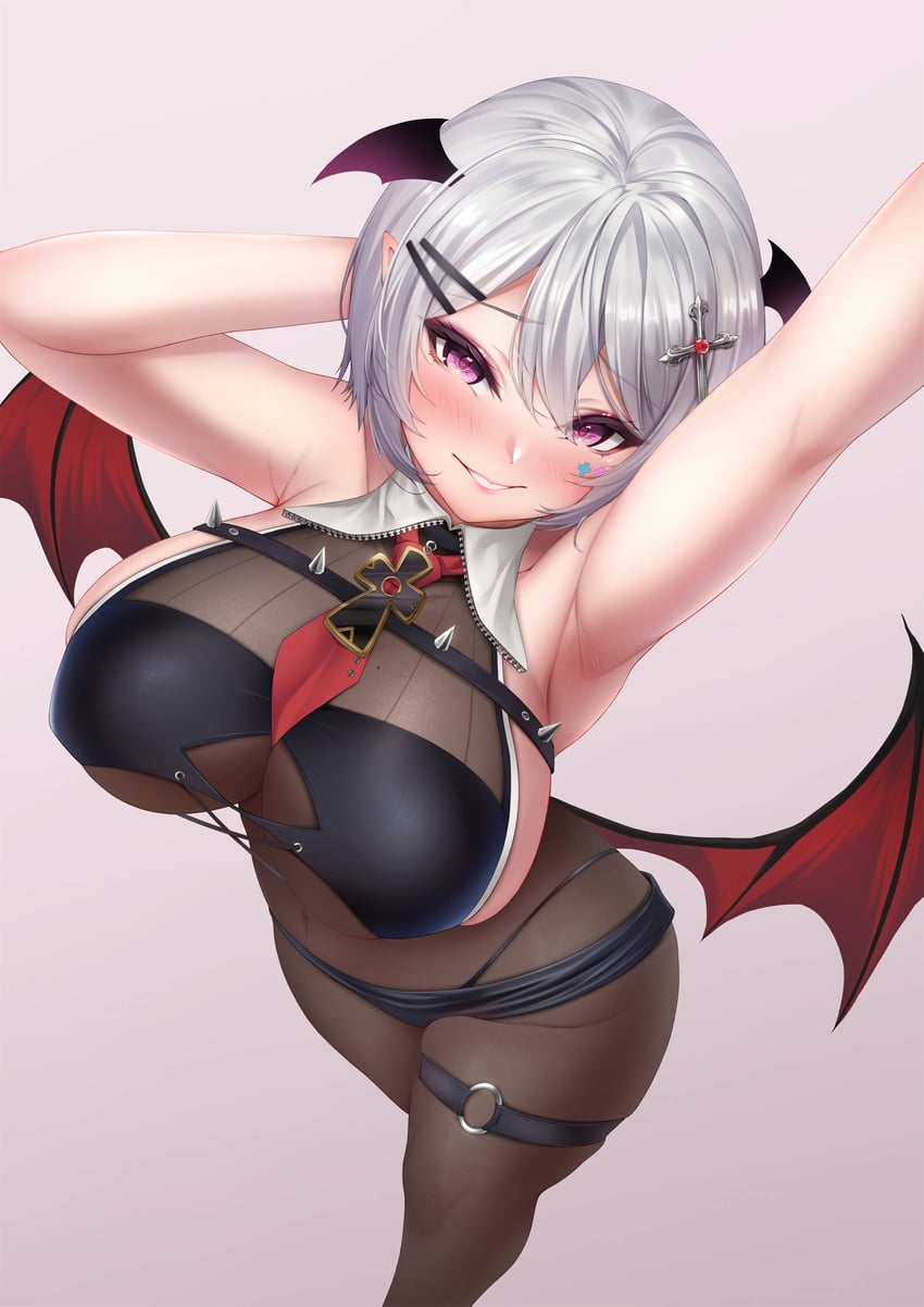 aoi hinamori (indie virtual youtuber) drawn by john_zerowb