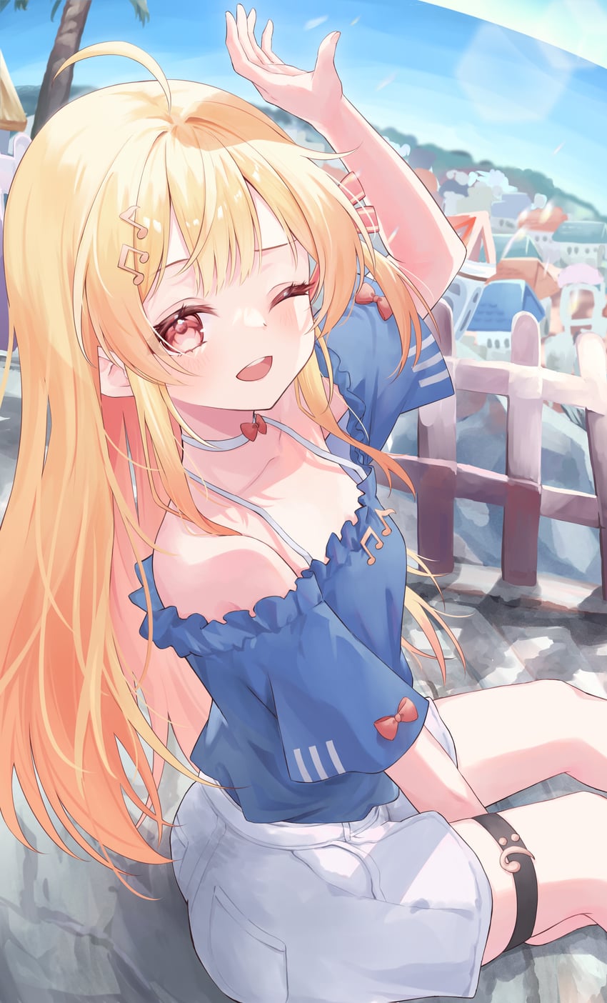 otonose kanade (hololive and 1 more) drawn by aoha_(aohasora)
