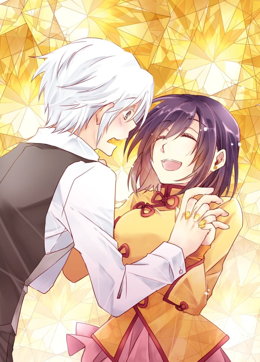 lenalee lee and allen walker (d.gray-man) drawn by sha_(846k)