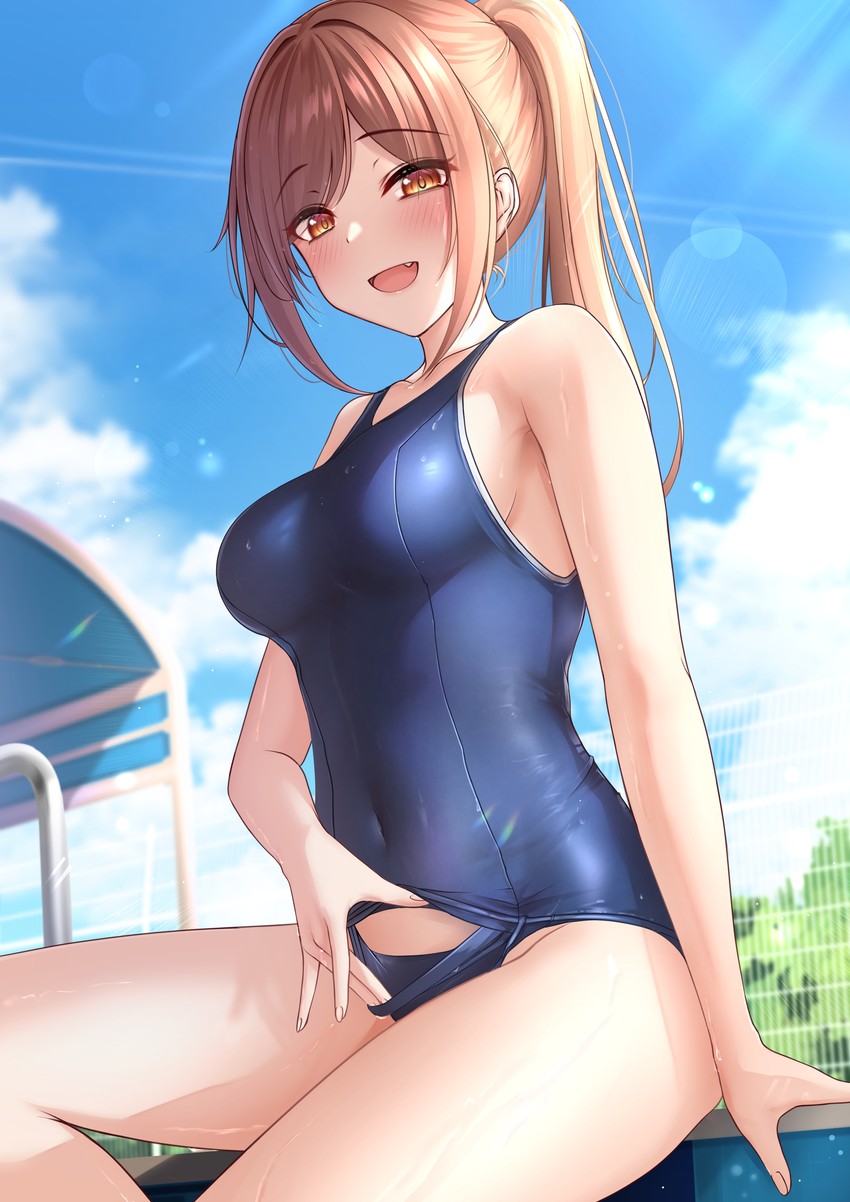 imouto-chan (original) drawn by monaka_curl