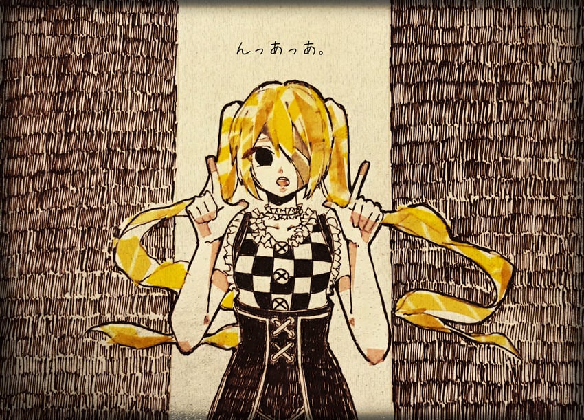 hatsune miku (vocaloid and 1 more) drawn by asagi_kino