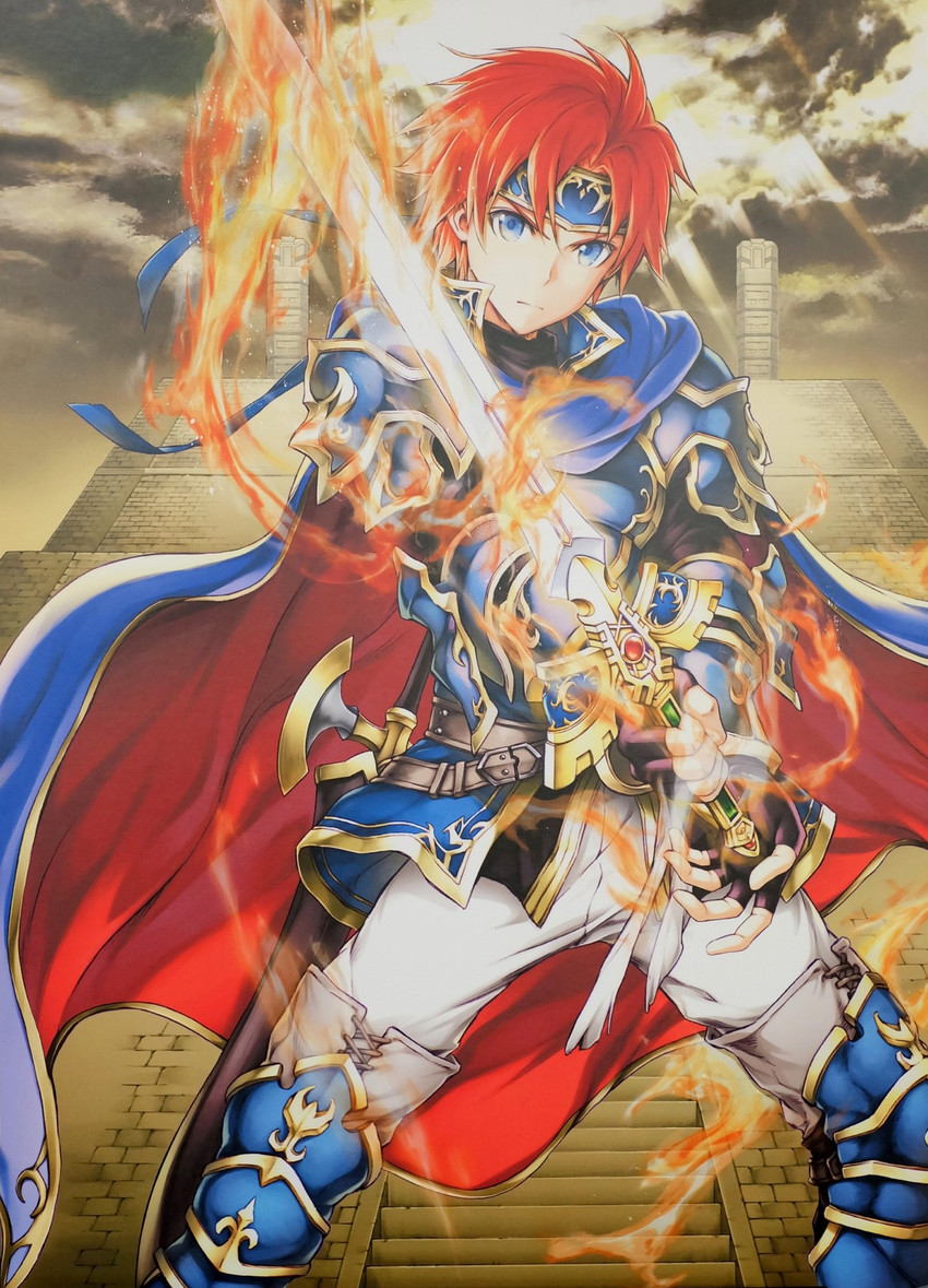 roy (fire emblem and 2 more) drawn by yamada_koutarou