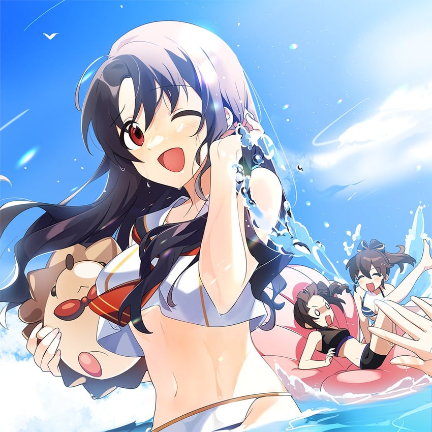 yokoyama nao, satake minako, and takayama sayoko (idolmaster and 2 more) drawn by ap_bar