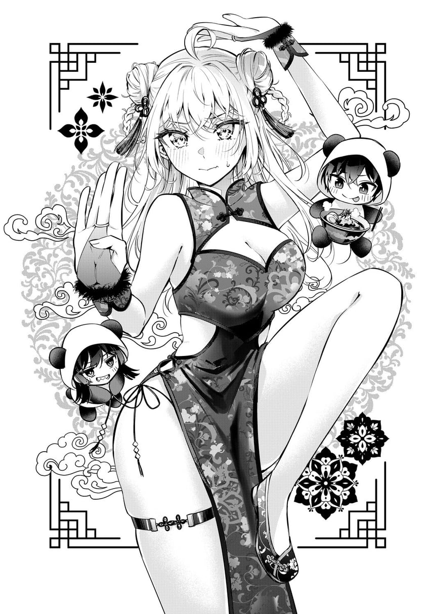 alisa mikhailovna kujou, suou yuki, and kuze masachika (tokidoki bosotto roshia-go de dereru tonari no alya-san) drawn by tenacitysaho