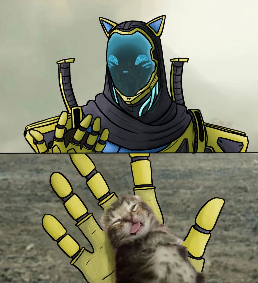 revenant and nine lives revenant (apex legends) drawn by max_cxx