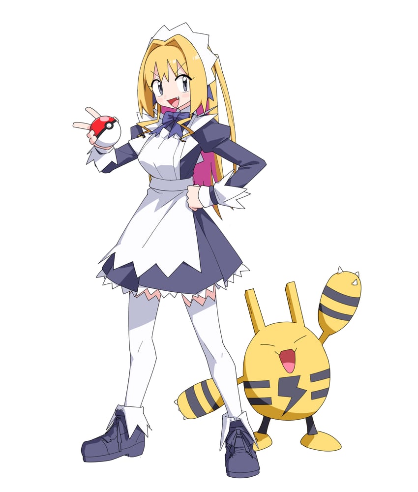 elekid and yachimata kana (original and 1 more) drawn by yachima_tana