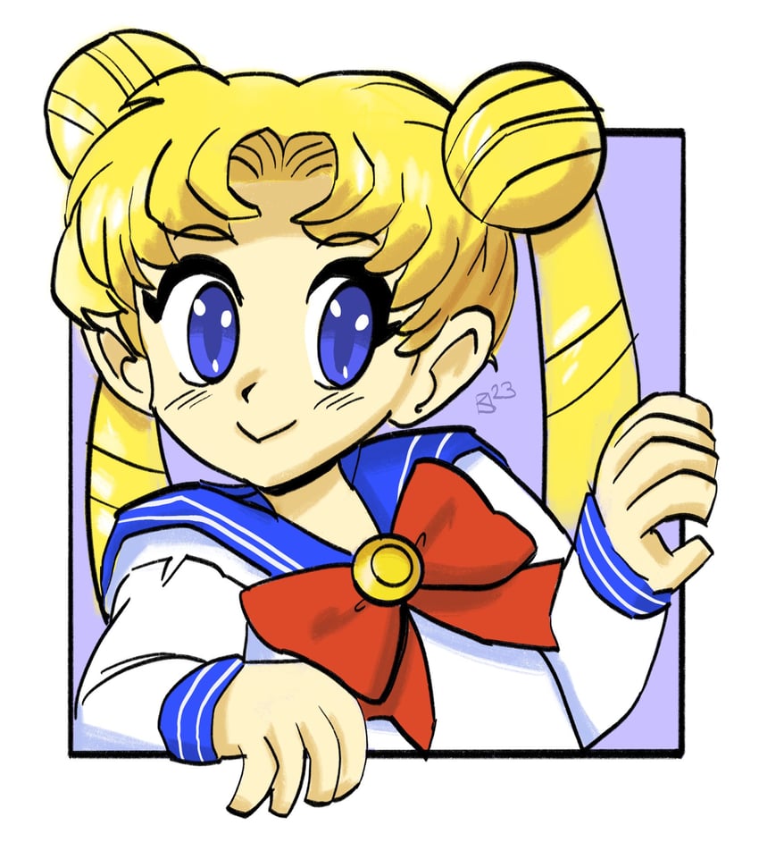 tsukino usagi (bishoujo senshi sailor moon) drawn by fauxsquared