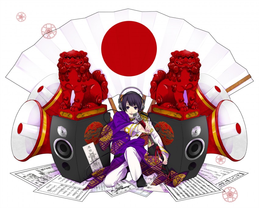 japan (axis powers hetalia) drawn by todoroki_sora