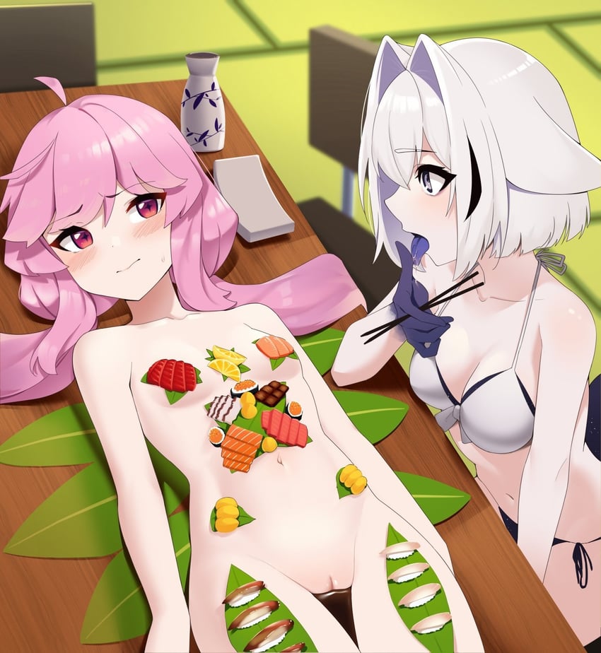 kurayami kilia and kiki lockheart (eien project) drawn by yuyu5x