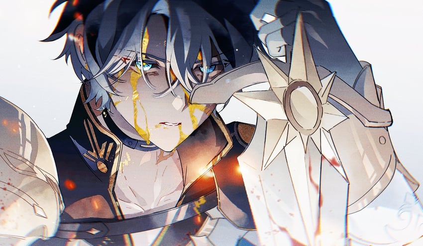 phainon (honkai and 1 more) drawn by sorane_hexi