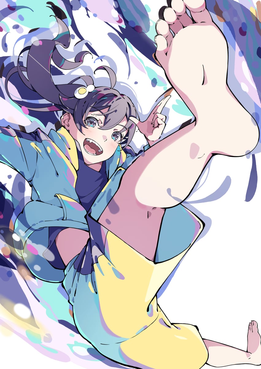 araragi karen (monogatari and 1 more) drawn by hatanana_(ag6uptphhal3frd)