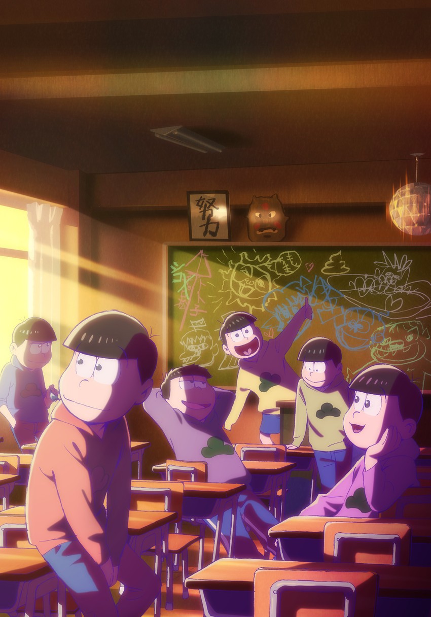 matsuno osomatsu, matsuno karamatsu, matsuno ichimatsu, matsuno jyushimatsu, matsuno choromatsu, and 1 more (osomatsu and 2 more)