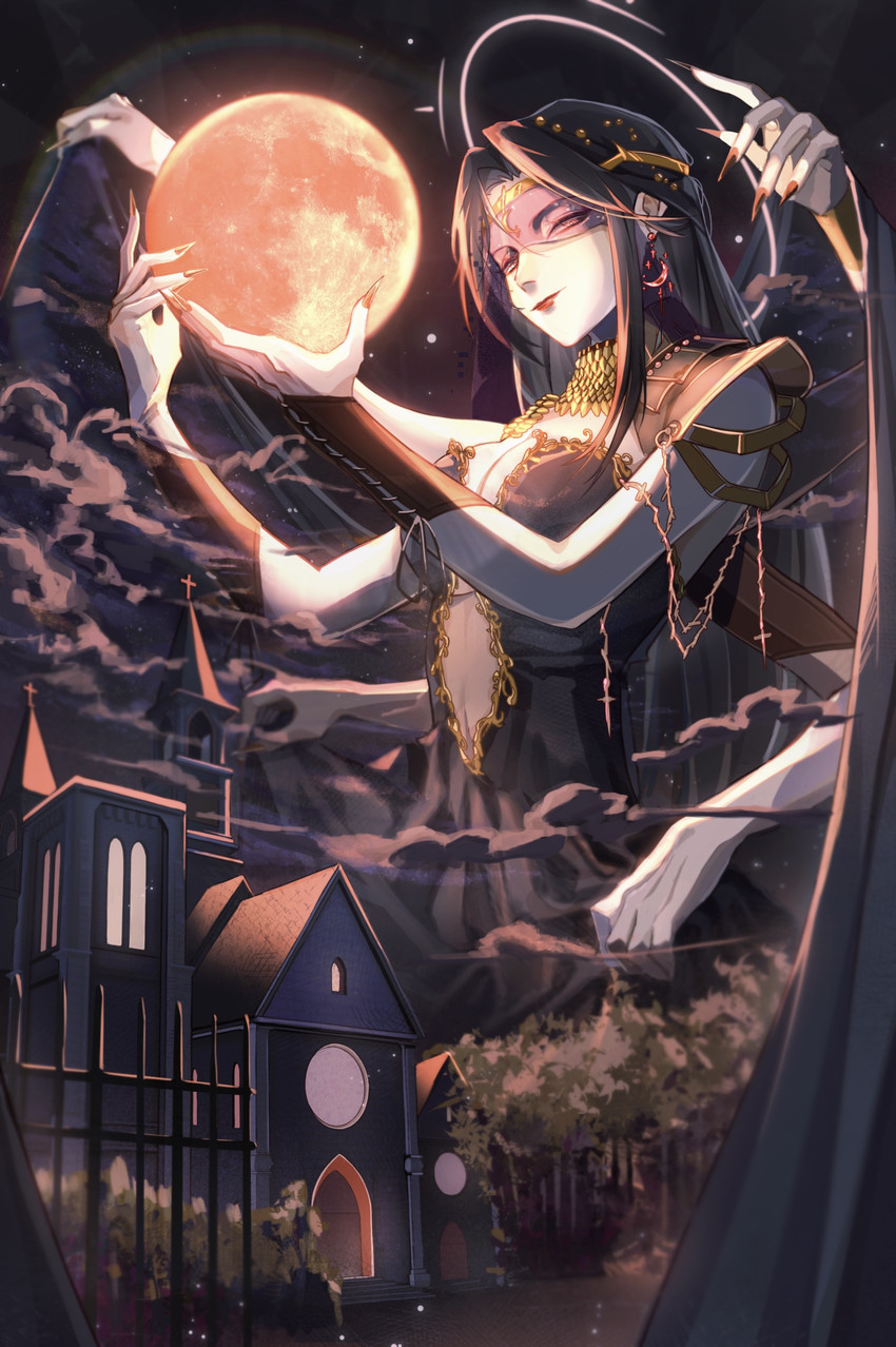 evernight goddess (lord of the mysteries) drawn by zuoshaxiansheng