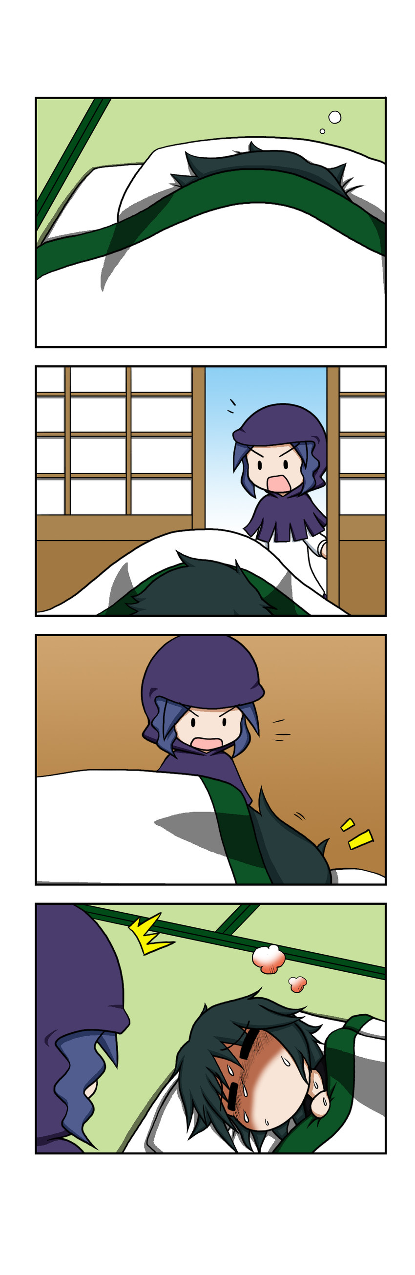 murasa minamitsu and kumoi ichirin (touhou) drawn by rakugaki-biyori