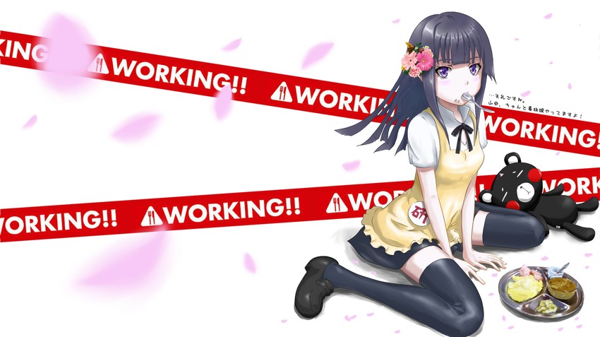 yamada aoi and daisy (working!!) drawn by nabe-chan